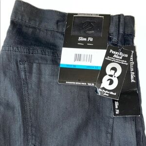 NWT Perry Ellis Slim Fit Black Men's Jeans.  36x32.